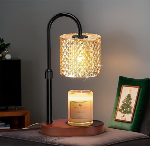 Candle Warmer Lamp with Timer Dimmer Height Adjustable
