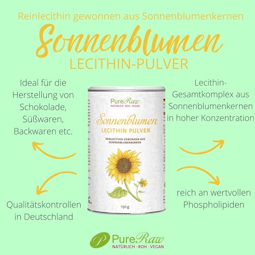 Lecithin-Granulat aus Sonnenblumen für Koch- und Backanwendungen