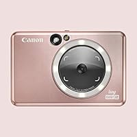 Canon IVY CLIQ+2 Instant Camera Printer, Smartphone Printer, Rose Gold (4519C001)