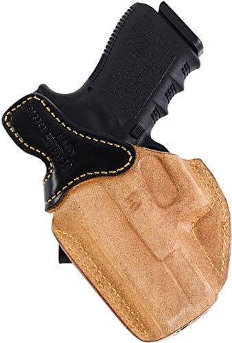 Galco Royal Guard 2.0 Leather IWB Holster, Glock 48/Glock 48 MOS, Right Hand, Black, RG834B