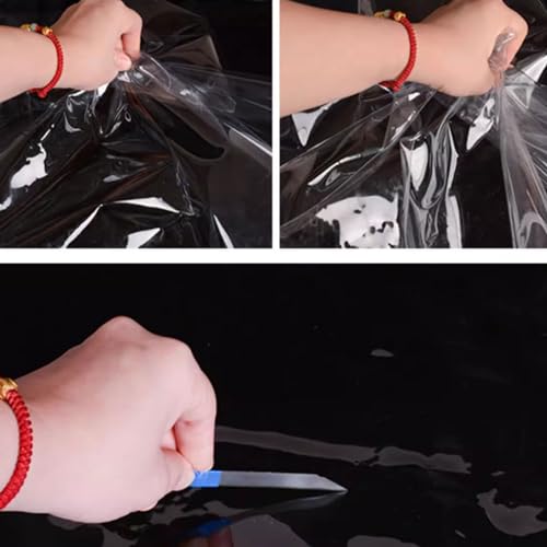 Lona de camping transparente y resistente para cubrir carpas contra el polvo y viento 5