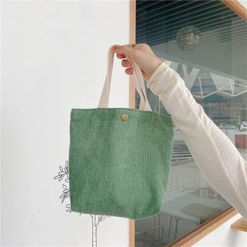 Bolso Tote pequeño Booge de pana 21 x 10 x 26 cm miniatura 2