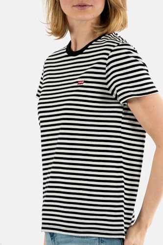 Levi's Damen Perfect Tee Raita Stripe Caviar S – Ansicht 3
