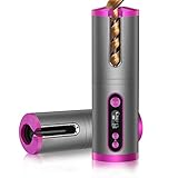 【Mehrfacher Schutz der Haargesundheit】ღDie Oberfläche des automatischen Lockenstabs ist reich an Nanosilber, Keramikbeschichtung und Turmalin. ღDie Nanosilberbeschichtung kann das Wachstum von Haarbakterien hemmen. ღKeramikbeschichtung und Turmalin setzen viele negative Ionen frei. Mehrfachschutz-Haarpflege, lassen das Haar glatter werden