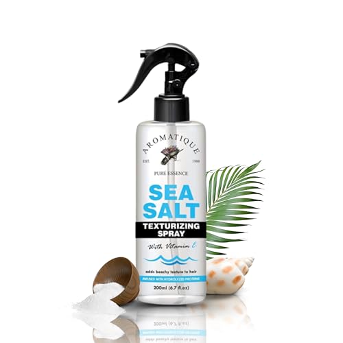 Image of Aromatique Sea Salt Spray | Texturizing & Volumizing Hair Spray for Men & Women | Matte Finish | Adds Beach Waves & Natural Texture | Lightweight Formula | No Parabens 200ml