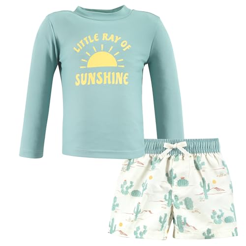 Ensemble maillot de bain anti-UV Hudson Baby vêtement de plage bébé 18-24 mois cactus