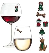 Simply Charmed Nautical Beach Wine Glass Charms – Magnetic Drink Markers Set Of 6, Handmade In USA