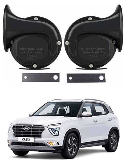 MATIES 12V Waterproof Windtone Horn For Creta/Hyundai/2020 : Amazon.in ...
