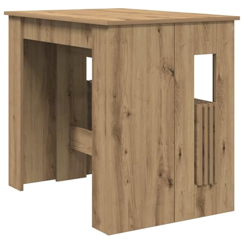 Table à manger extensible en bois 180x85 au design robuste et épuré - 6