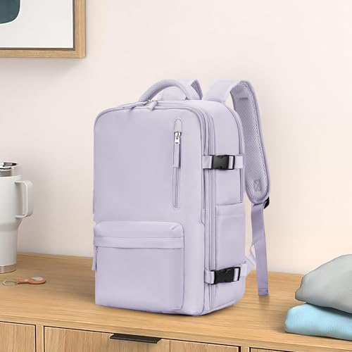 Mochila de viagem grande feminina, bagagem de mão, mochila impermeável para fazer trilha e esportes