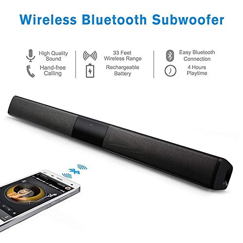 Mini enceinte Bluetooth portable pour caisson de basses de cinéma - 5