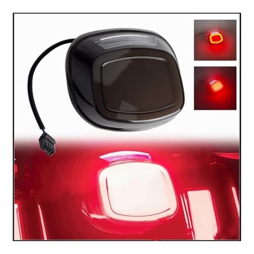 Feu arrière de frein à LED moto finition soignée pour Electra Glide et Touring
