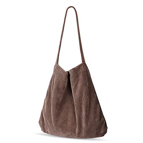 Borsa a tracolla in velluto a coste, borsa per la