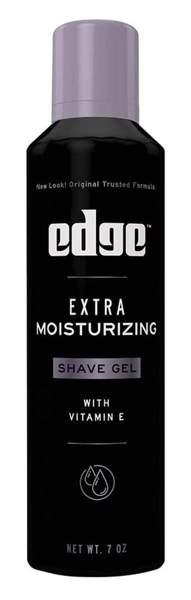 Edge Extra Moisturizing with Vitamin E Shave Gel 8.4 oz (Pack of 6)