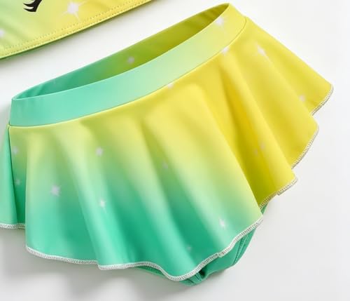 Image of Akokvlar Two Pieces Swimsuit Mermaid Bikinis Tankini Bathing Suit for Little Girls