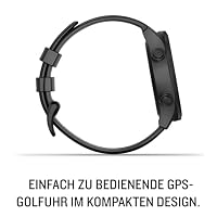 Garmin Approach S12, 44mm, GPS-Golfuhr, Schwarz – Ansicht 4