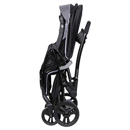 Baby Trend Sit N' Stand 5-In-1 Collapsible Shopper Stroller With Canopy, Visor, Extendable Storage Basket, Phone Tray, And 2 Cup Holders, Stormy #TOP3