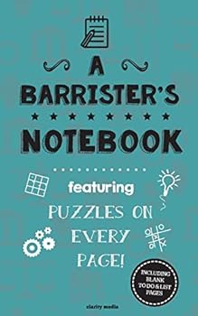 Paperback A Barrister's Notebook: Featuring 100 puzzles Book