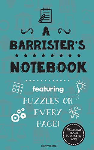 A Barrister's Notebook: Featuring 100 puzzles