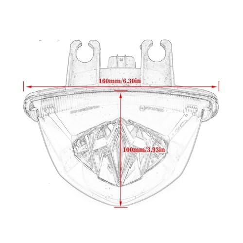 Clignotants de moto intégrés pour éliminer les blocs encombrants - 7