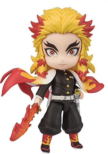 Image of TAMASHII NATIONS Bandai Demon Slayer Mugen Train KYOJURO RENGOKU FIGUARTS Mini AF