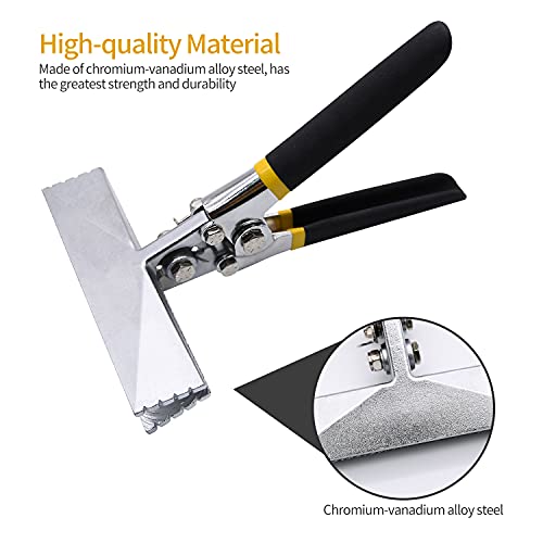 Hand Seamer, 6In Straight Jaw Sheet Metal Bender Tools, Sheet Metal Seamer Form Edge Seamer Seaming Plier, For Bending And Flattening Sheet Metal #TOP1