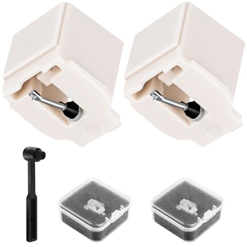 ATN3600L ���R�[�h�j�[�h�������p �u���V�t�� 2�p�b�N - �I�[�f�B�I�e�N�j�J AT-LP60X/XBT/AT3600L�p�_�C�������h�X�^�C���X - Victrola & Crosley�^�[���e�[�u���ɓK��