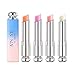 Produktbild Freeorr 4 Packs Kristallgelee Lippenstift Set, Bio nahrhafter Lippenbalsam, langlebiger wasserdichter Feuchtigkeitscreme Magische Temperatur Farbwechsel Lippenstift