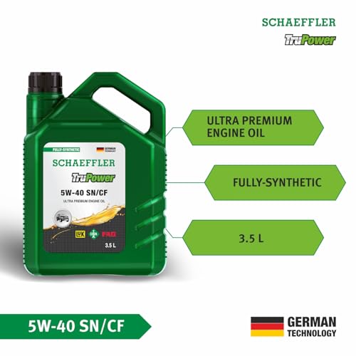 Image of 5W-40 Fully Synthetic Engine Oil for Cars | Ultra Premium Engine Oil for Diesel & Petrol Engines (SN /CF, 3.5L)