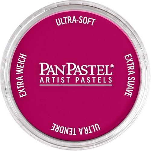 PanPastel Artist Pastels by GOLDEN, Magenta, 2.44” / 62mm Pan Diameter, Professional Artist Pastels, Unique Pan Format (cake-like)