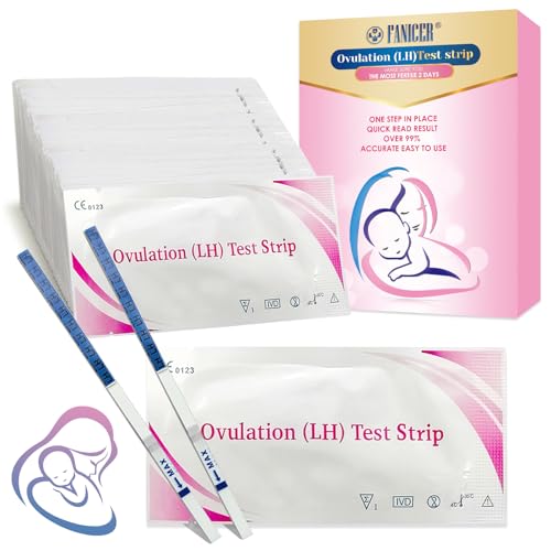 Kit de Tests d'Ovulation 25 miu/ml, Pack de 50