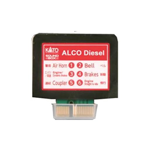 Kato 22-271-4 Soundbox Sound Card Alco PA1/PB1/RS2/RSC2 Diesel Sound Files HO/N Scale