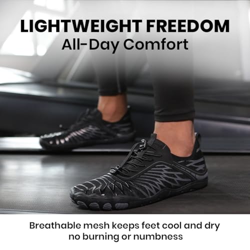 Image of Peak Footwear Barefoot Shoes - Non Slip Orthopedic Walking & Hiking Shoes for Men & Women, Zero Drop Minimalist Water Shoes with Arch Support, Wide Toe Box & Lightweight Diabetic-Friendly Design