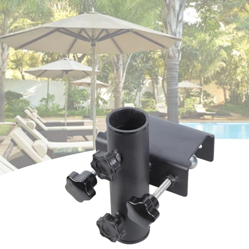 Supports balcon en fer pour parasols pour bloquer le vent et le soleil