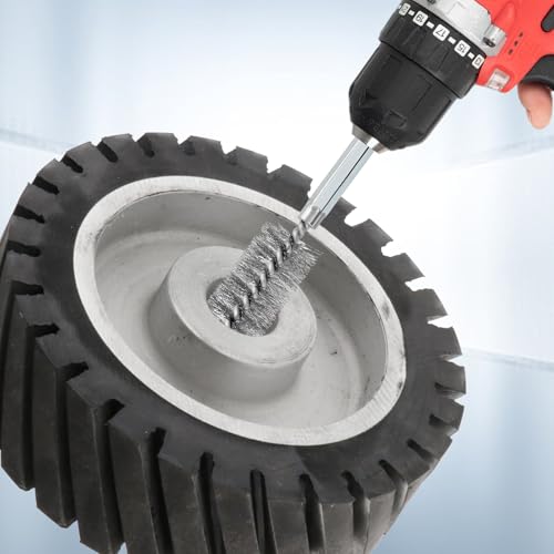 Image of 18 Pcs Wire Brush for Drill, Stainless Steel Bore Brush with 1 /4 inch Hex Shank, Metal Tube Cleaning Brush, Brush Attachment for Drill Impact Driver in 6 Sizes(8mm, 10mm, 12mm, 15mm, 17mm, 19mm)