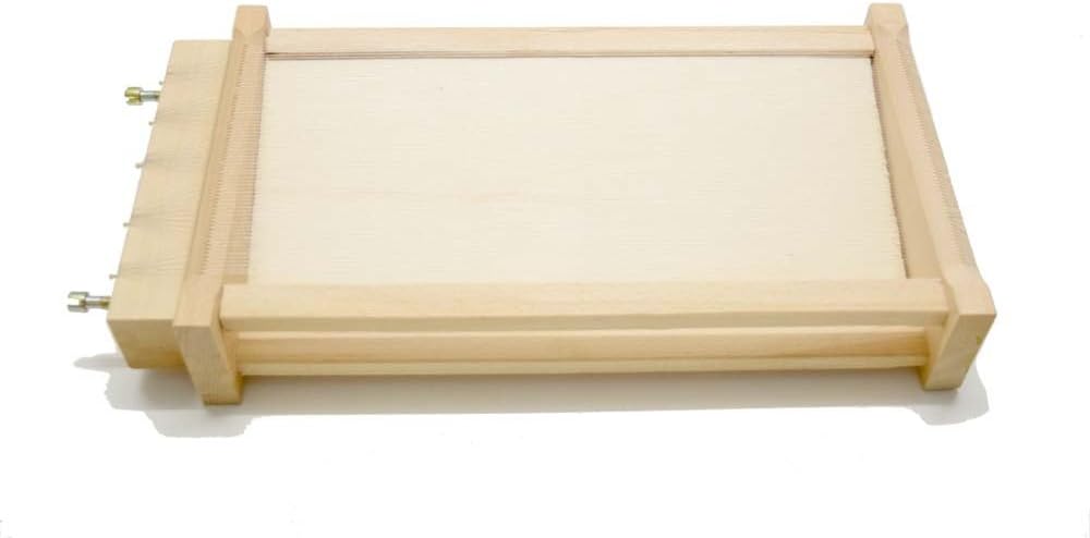 Original Italian “Chitarra” Pasta Cutter with Two Sides - One For Spaghetti and One for Fettuccine