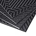 Carbon Fiber Sheet 1mm, 3mm, or 5mm Thickness; Carbon Fiber Sheets Carbon Fiber Plate Twill Weave Carbon Fiber Panel Glossy or Matte Finish (200 X 300 mm or 7.8 X 11.8 Inches)