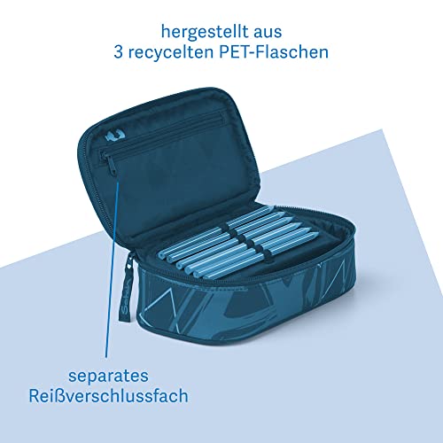 Satch Schlamperbox - Mäppchen groß, Trennfach, Geodreieck - Heartbreaker - Rosa - Image 2