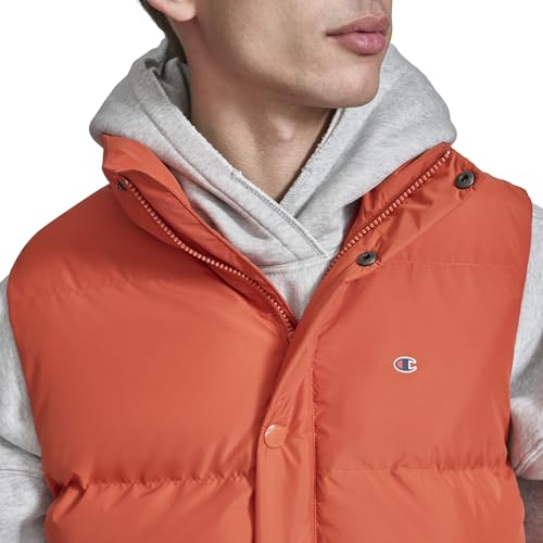 Image of Champion Men's Puffer Vest With Logo