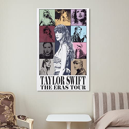 Music Girl Taylor%Swift Poster Album Cover Posters Pop Singer Wall Art Painting Print Canvas Photo Home Decorative Bedroom Modern Decor Gifts 12X18Inch(30X45Cm) #TOP6