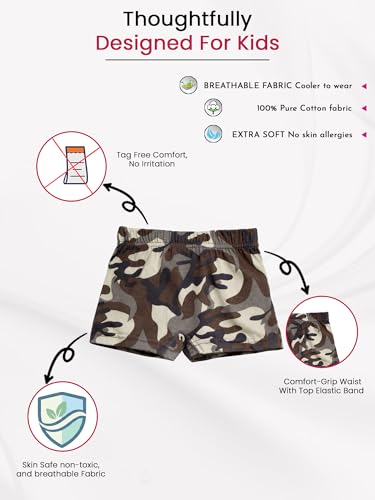 Image of BODYCARE Kids Boy's Trunk Underwear 100% Cotton | Soft Comfortable | Skin Friendly | Innerwear