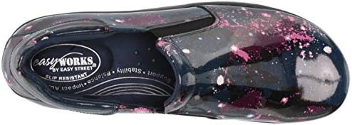 Easy Street Women's Appreciate Clog, Purple Celestrial Patent Leather | Image 4