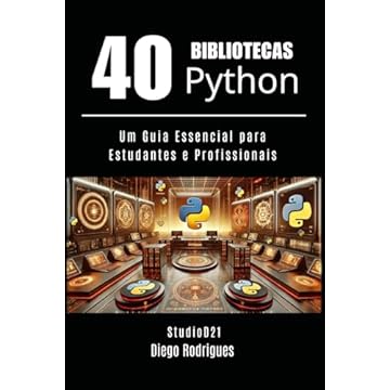 Capa do livro 40 BIBLIOTECAS PYTHON: Um Guia Essencial para Estudantes e Profissionais (Quick Learn Series) (Portuguese Edition)