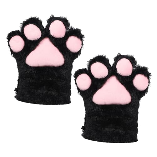 Cute Cat Paw Gloves Winter Animal Claw Mittens Warm Cat Claw Gloves for Cosplay