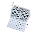 WE Games Mini Magnetic Travel Chess Set – 6” Compact Foldable Board with Durable Vinyl Design Pieces - Indoor & Outdoor Magnetic Chess Game - Extra Queens Included, Gold Logo