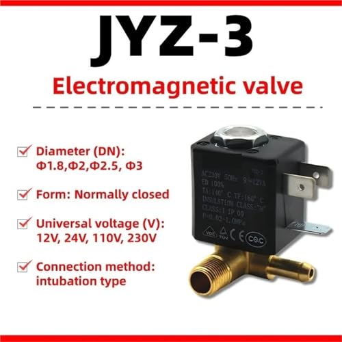 Micro pompe à eau et électrovanne JYZ-3 220V pièce de rechange