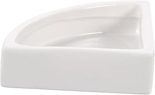 WOONEKY Prato De Água De Tartaruga Prato De Água De Tartaruga Recipiente De Alimentação De Alimentos Tigela De Comida De Terrário Prato De Água De Lagarto Tigelas De Alimentação Para