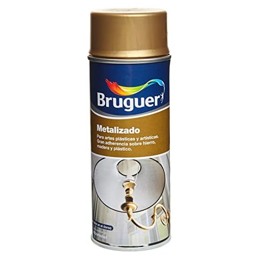 Bruguer 5198001 - Spray metalizado 400 ml color ORO
