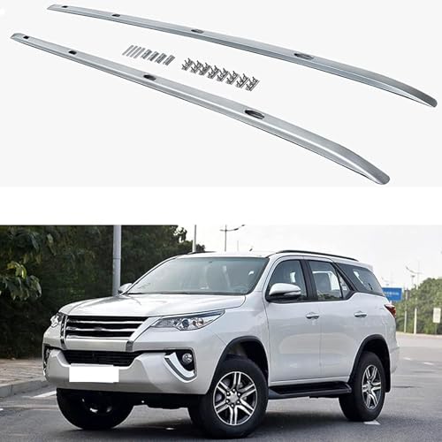 MJHVGTFRF Auto Dachträger für Toyota Fortuner 2016 2017 2018 2019 2020 2021 2022, Roof Rack Dach Rack Abdeckung Fahrradträger Dachboxen Querträger Relingträger Zubehör