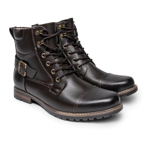 Image of Bruno Marc Men's Motorcycle Combat Boots